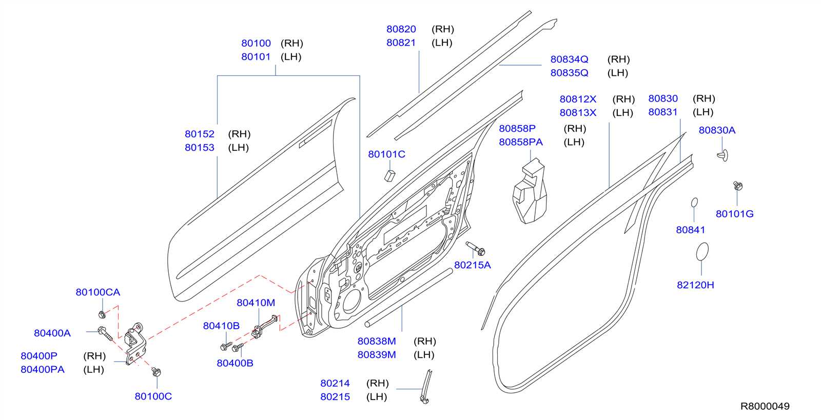 2008 nissan altima parts diagram