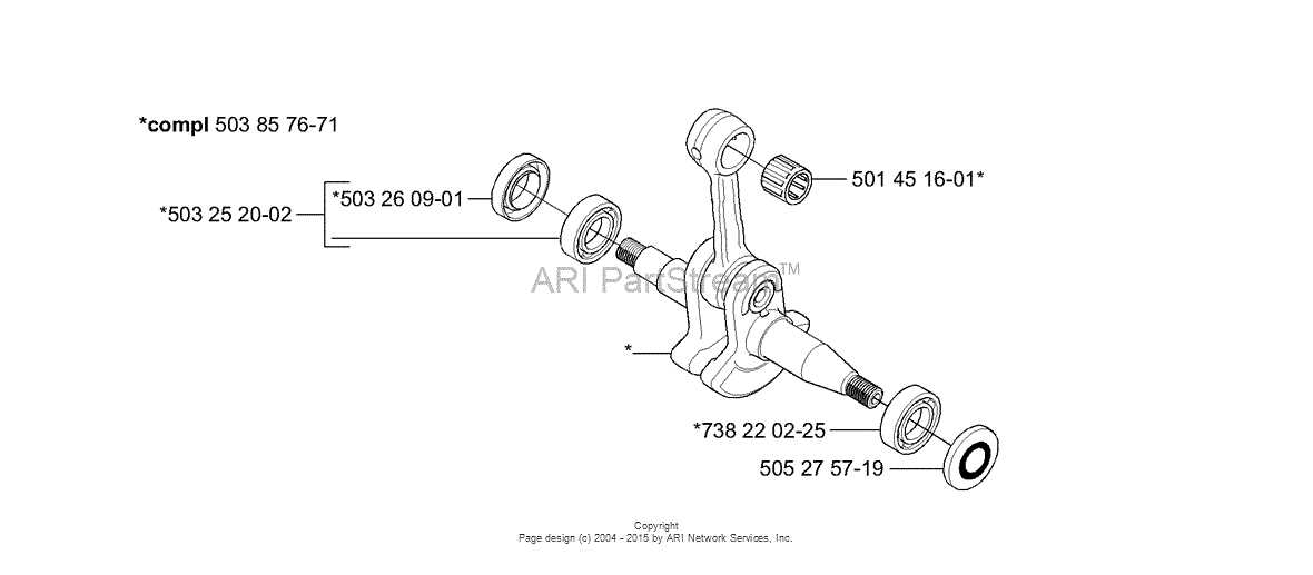 husqvarna 351 parts diagram