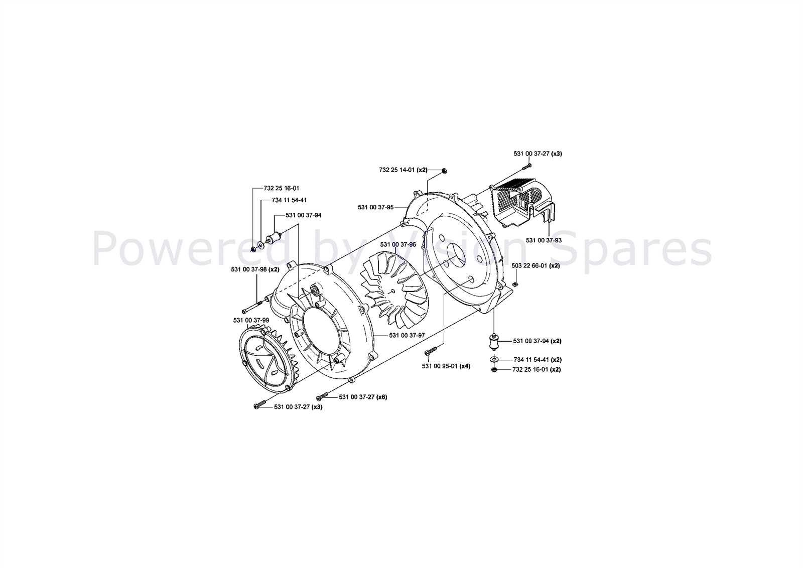 husqvarna 125bt parts diagram