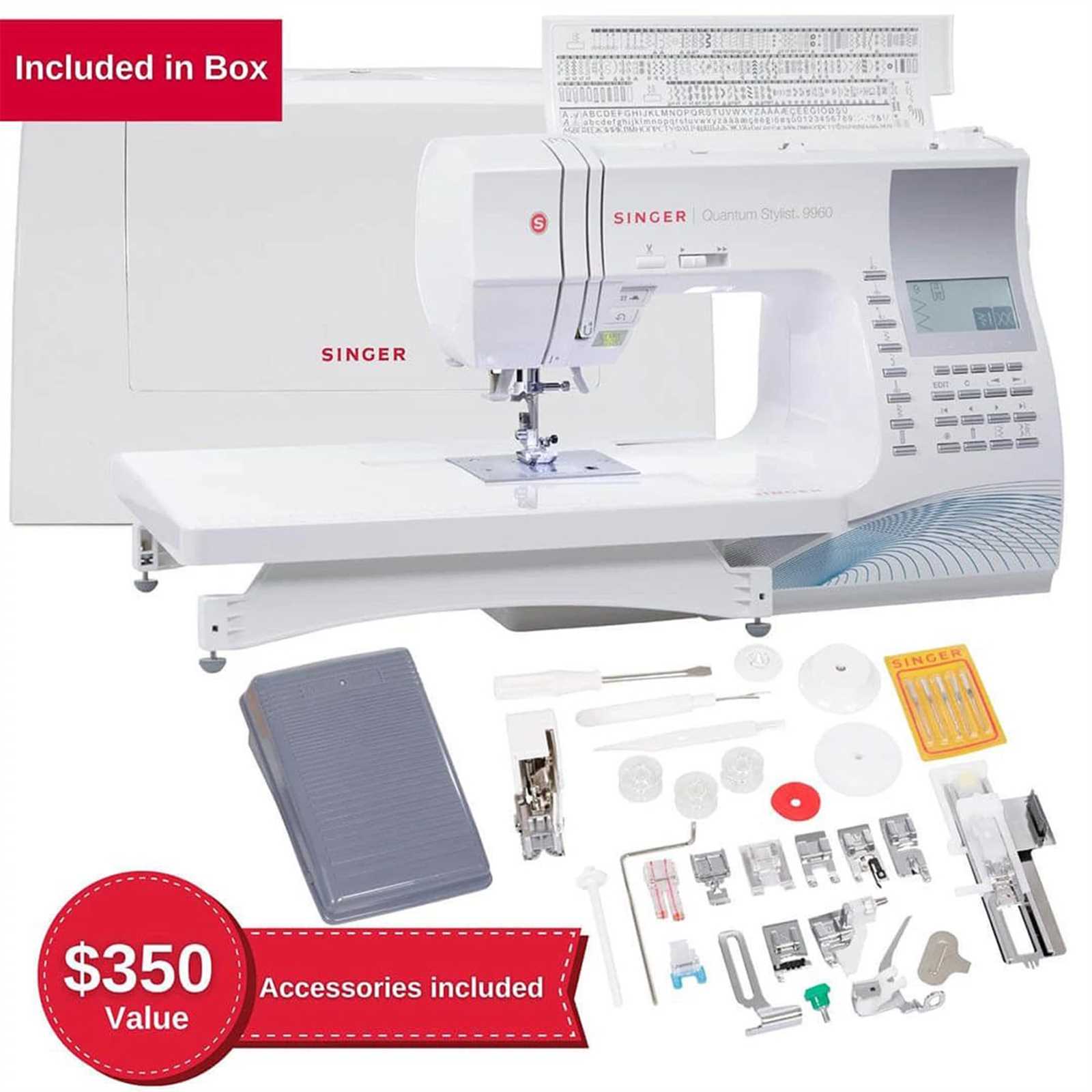 singer quantum stylist 9960 parts diagram