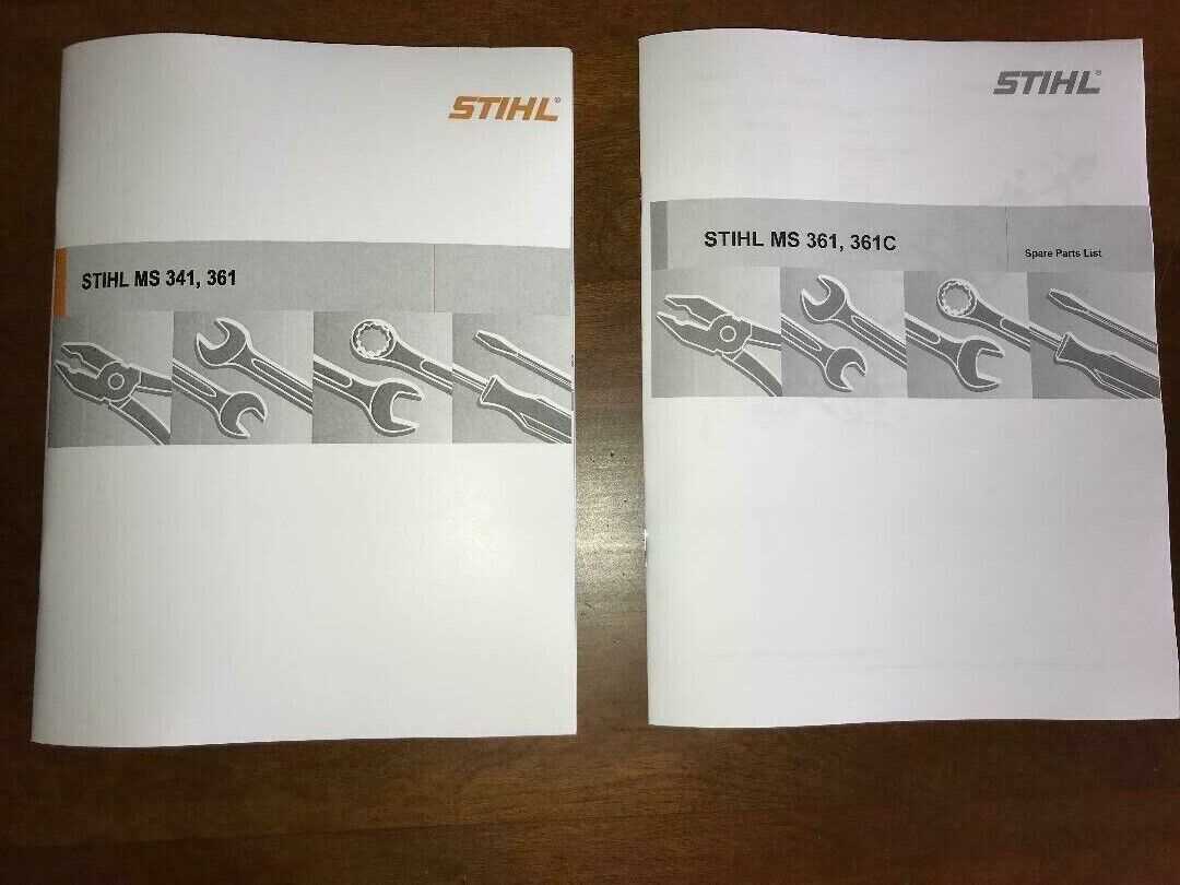 stihl 361 chainsaw parts diagram