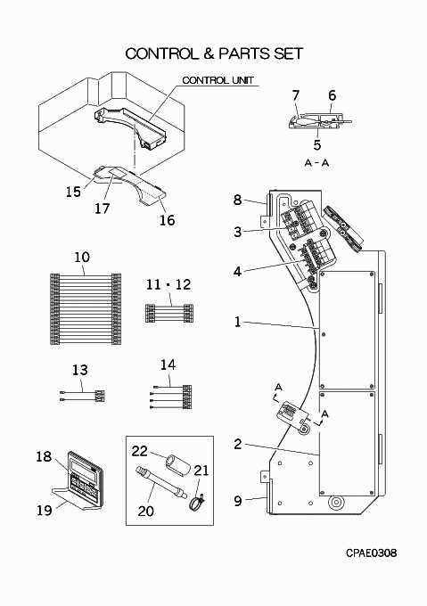 upright freezer parts diagram