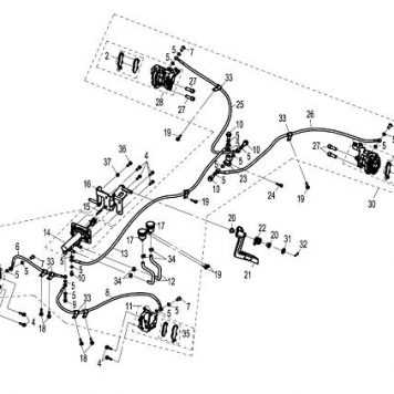 john deere gator 825i front differential parts diagram