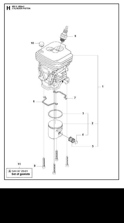 husqvarna 450 rancher ii parts diagram