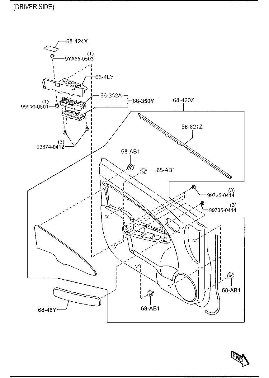 2009 mazda 6 parts diagram