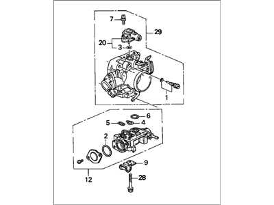 1997 honda crv parts diagram