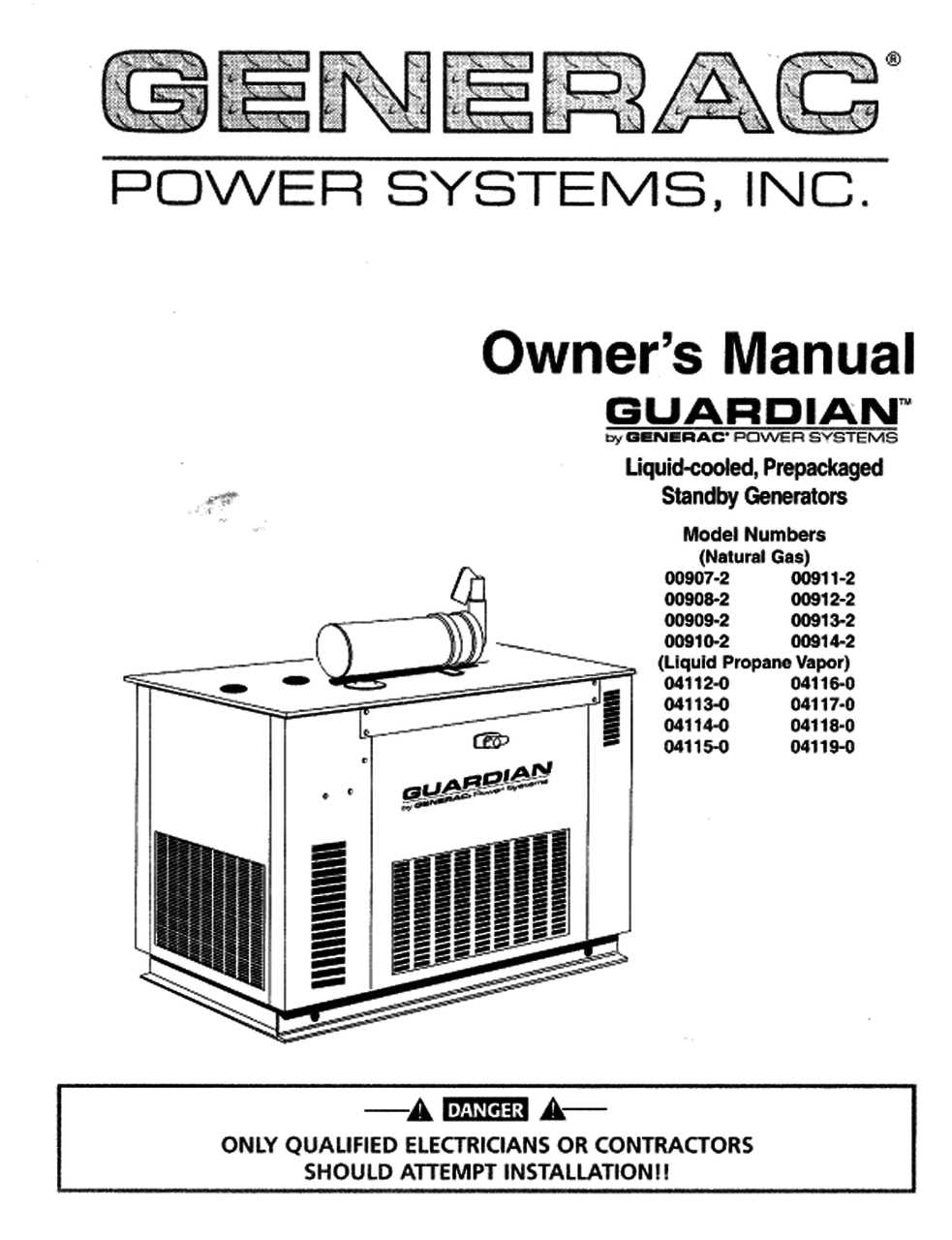 generac 20kw parts diagram