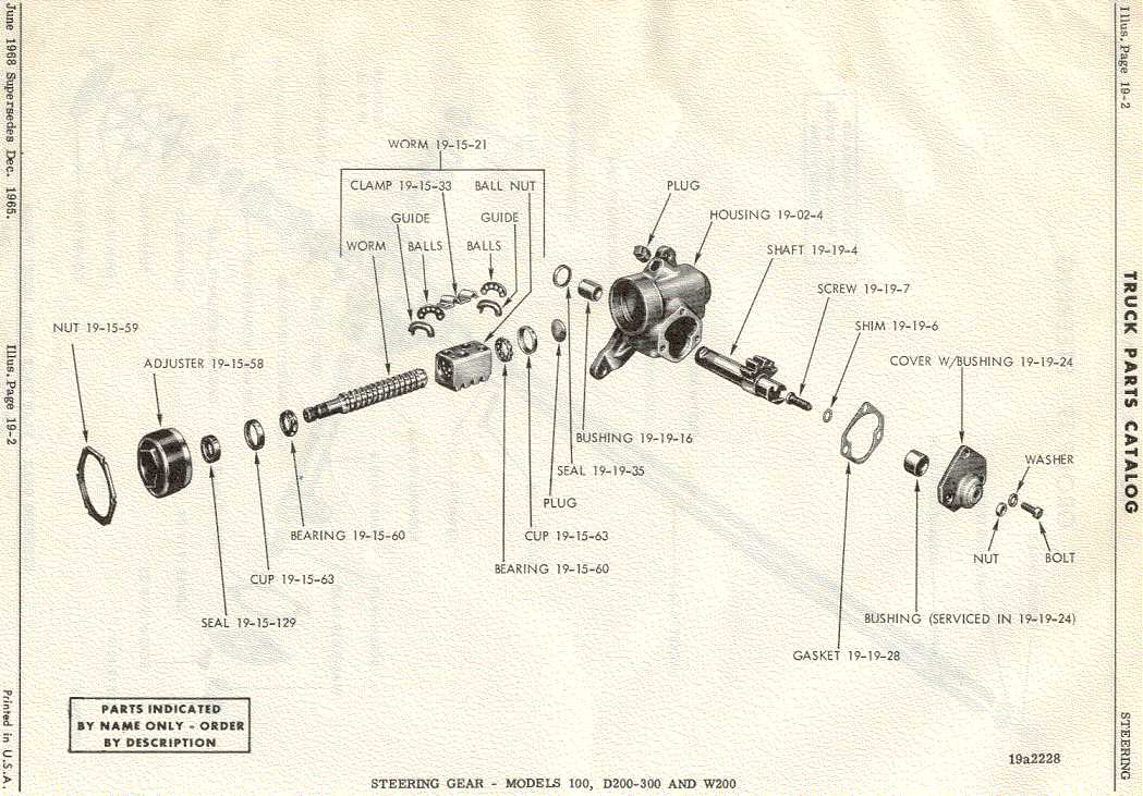 dodge ram 1500 steering parts diagram