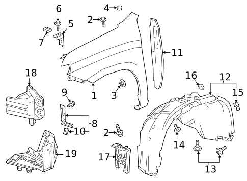 body part chevy silverado oem parts diagram