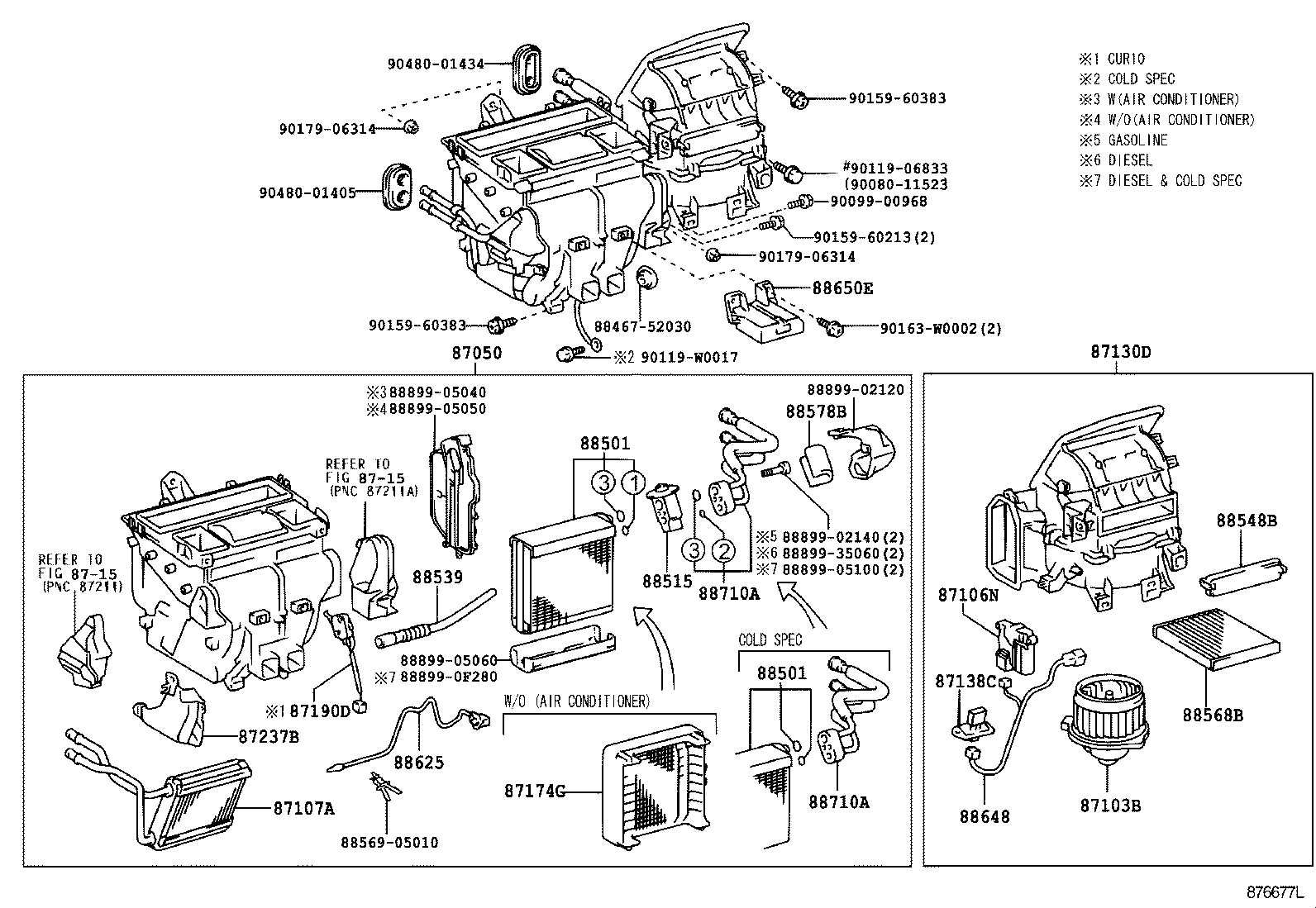 toyota corolla 2005 parts diagram