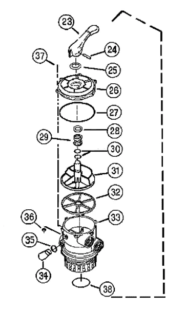 estate washer parts diagram