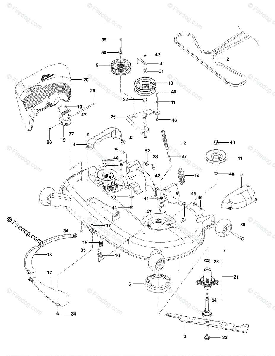 jari mower parts diagram