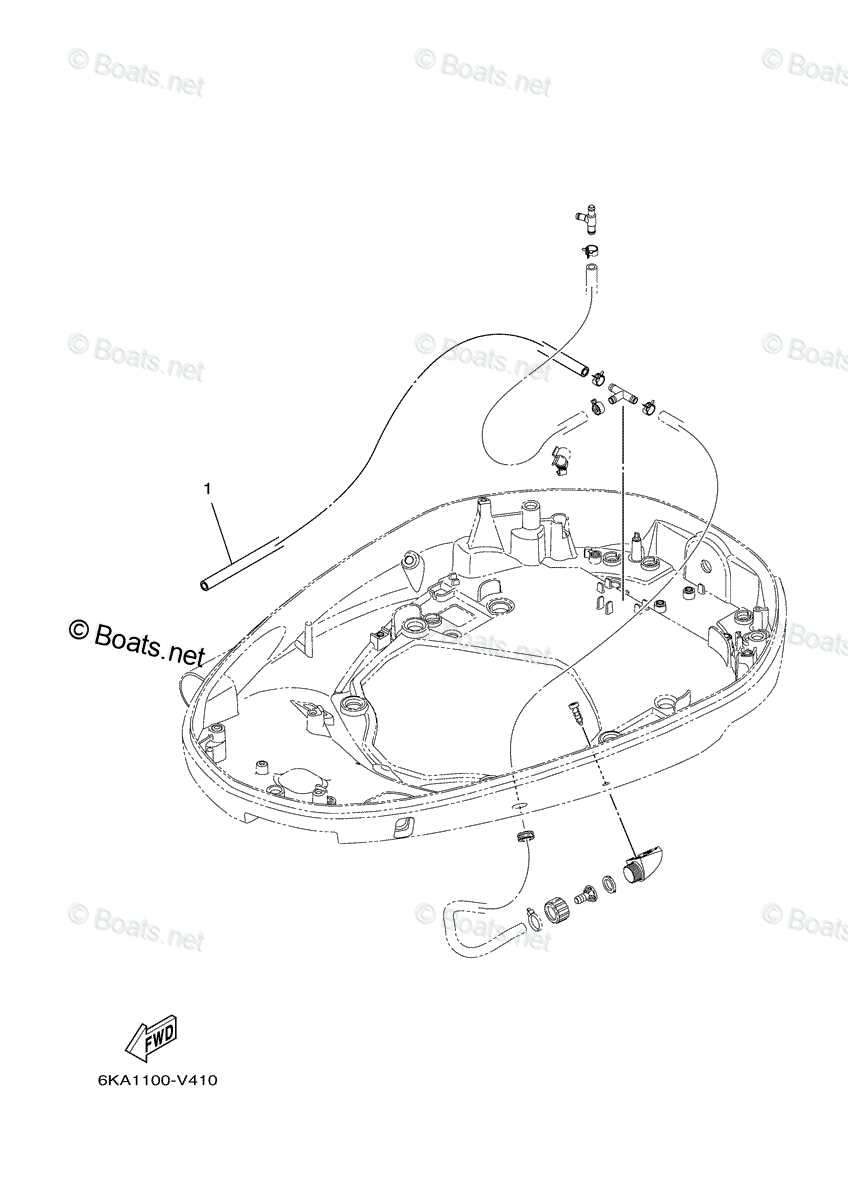 yamaha f300 parts diagram