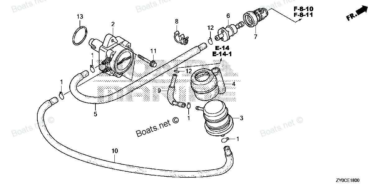 20 hp honda outboard parts diagram