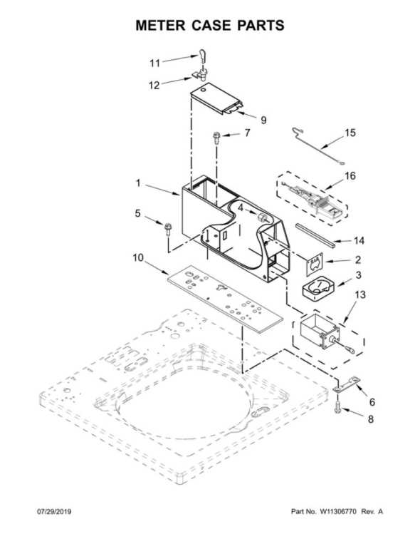 whirlpool agitator parts diagram