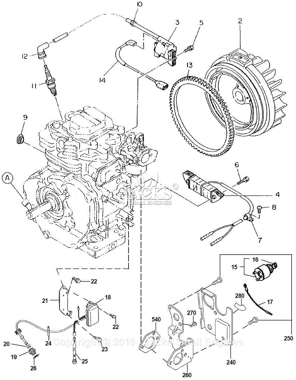 wisconsin engine parts diagram