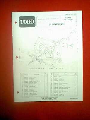 toro ccr 2000 parts diagram