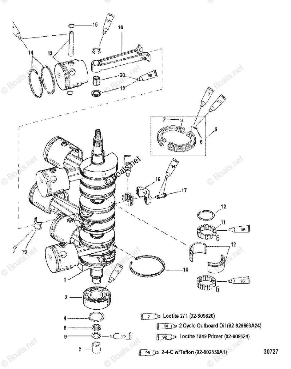 outboard engine parts diagram