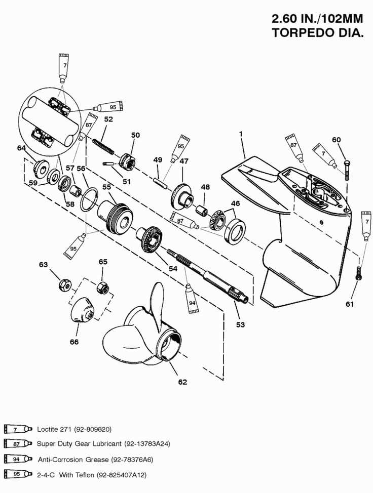 outboard engine parts diagram