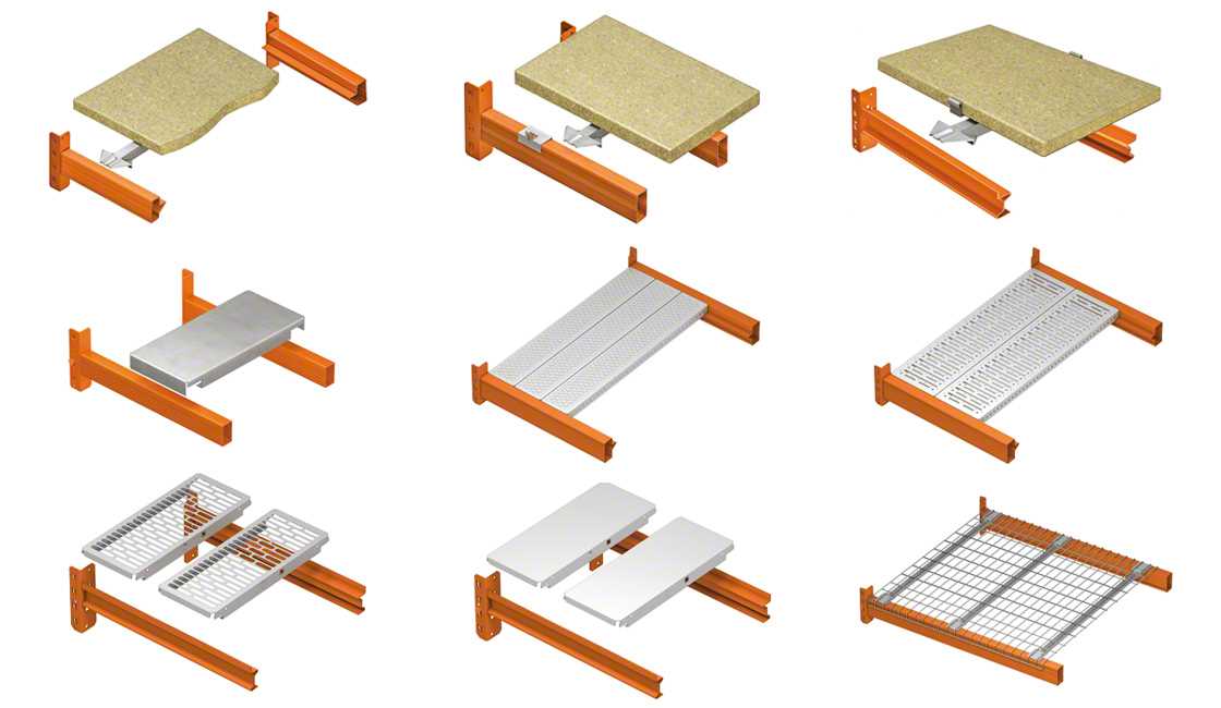 pallet racking parts diagram