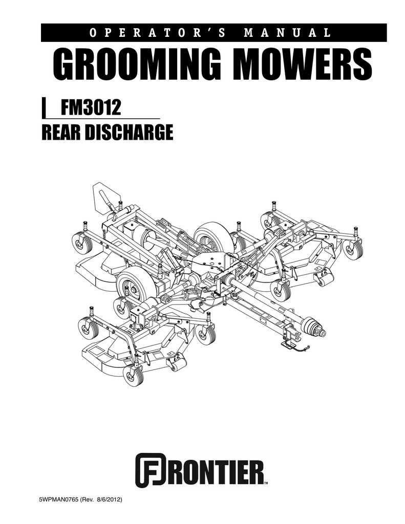 john deere 261 grooming mower parts diagram