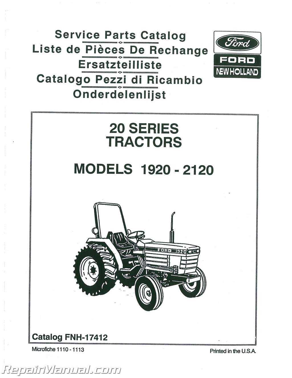 parts diagram ford