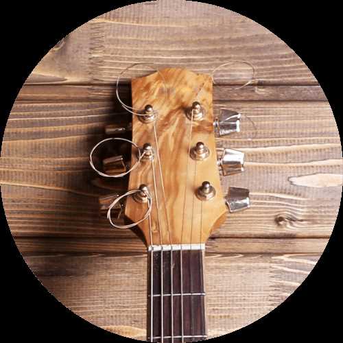 parts of a acoustic guitar diagram