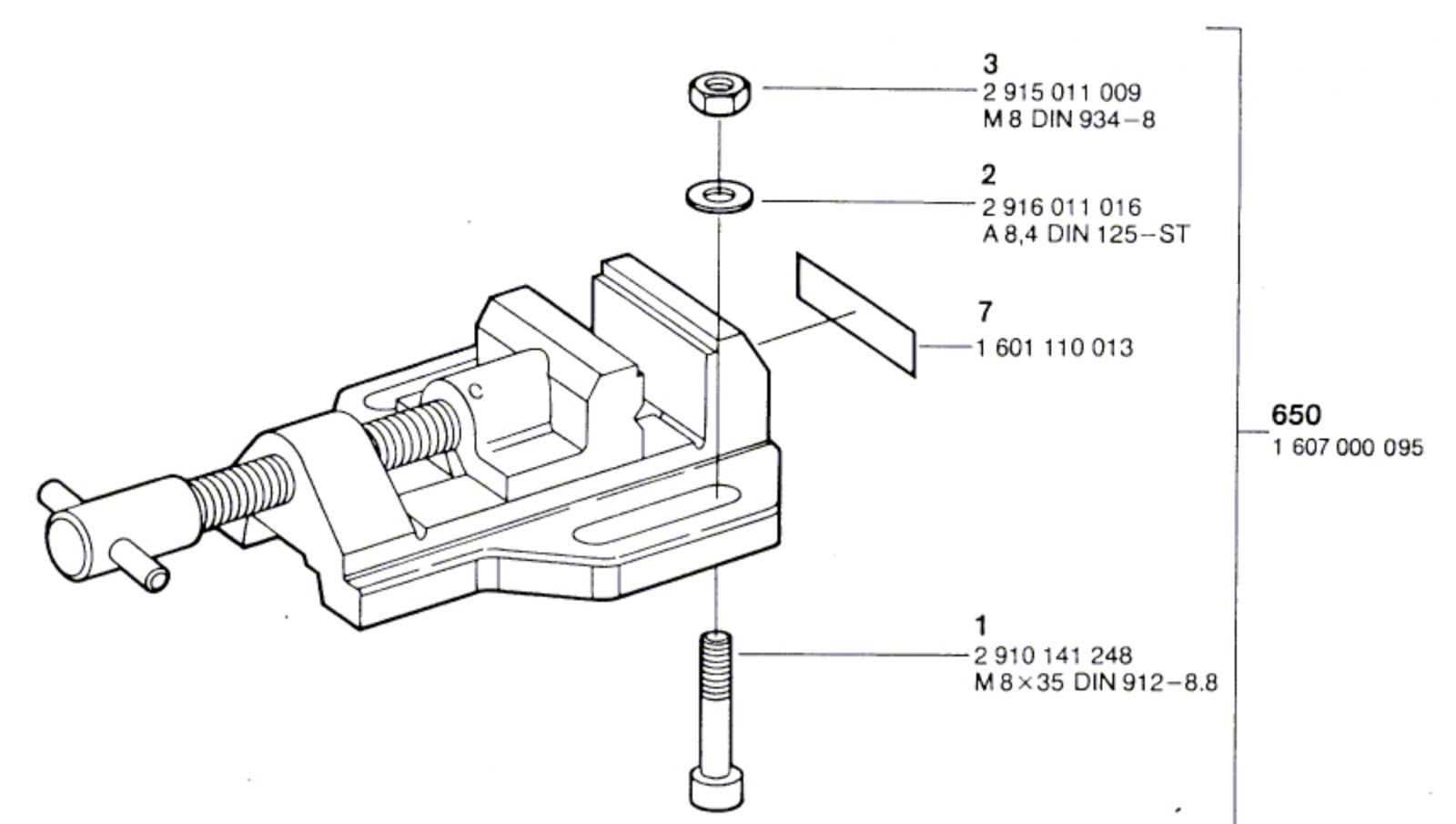 parts of a drill press diagram