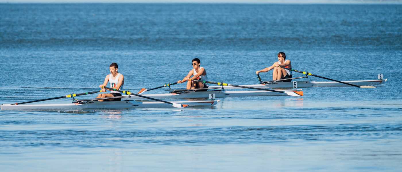 parts of a rowing boat diagram