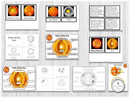 parts of the sun diagram