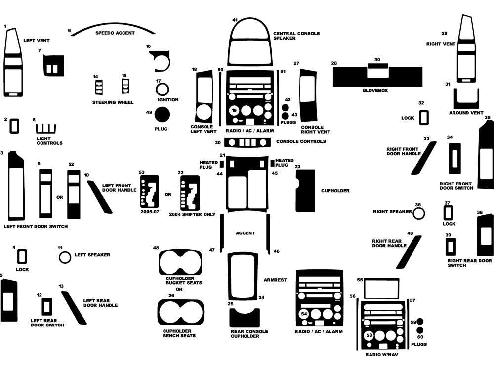 nissan titan parts diagram