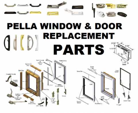 patio door parts diagram