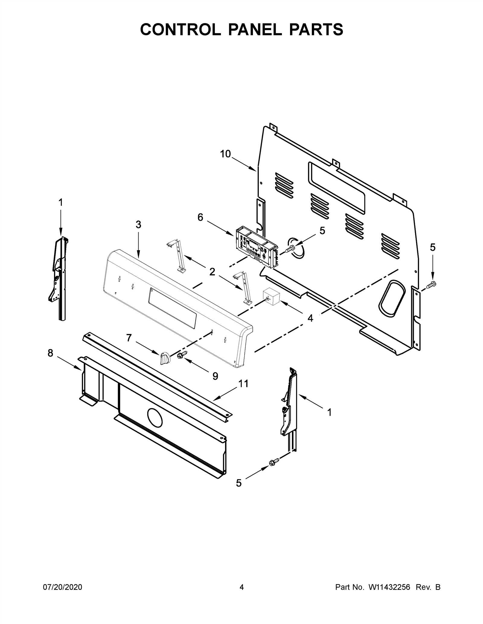 kenmore electric range parts diagram