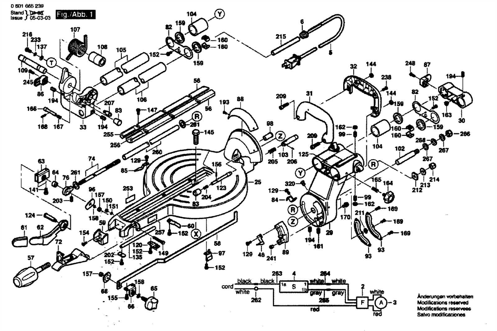 bosch gcm12sd parts diagram