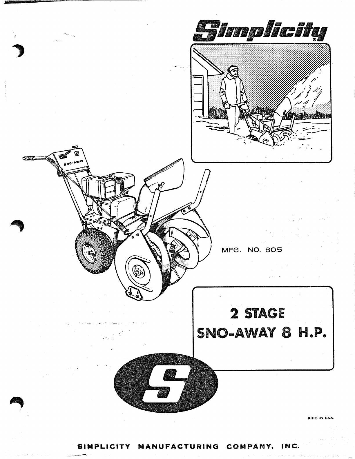 simplicity snow blower parts diagram