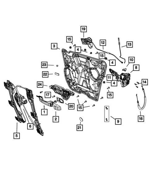 2018 dodge journey parts diagram