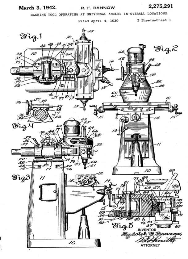 bridgeport parts diagram