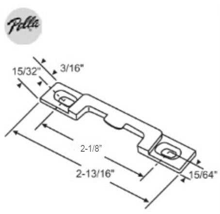 pella window parts diagram