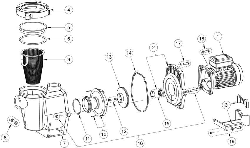 pentair whisperflo parts diagram