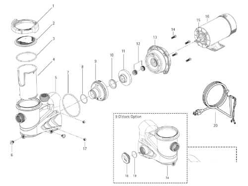 pentair whisperflo parts diagram