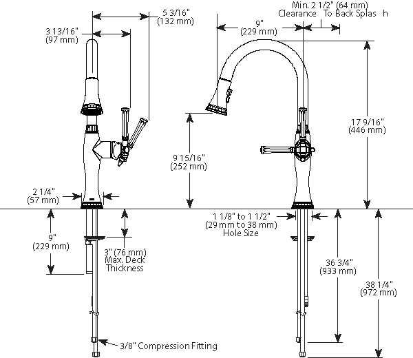 pfister faucet parts diagram