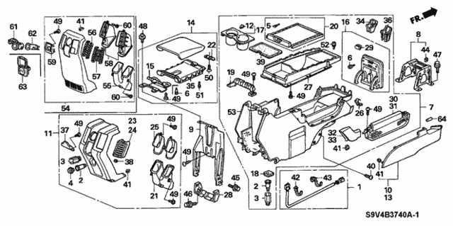 2007 honda pilot parts diagram