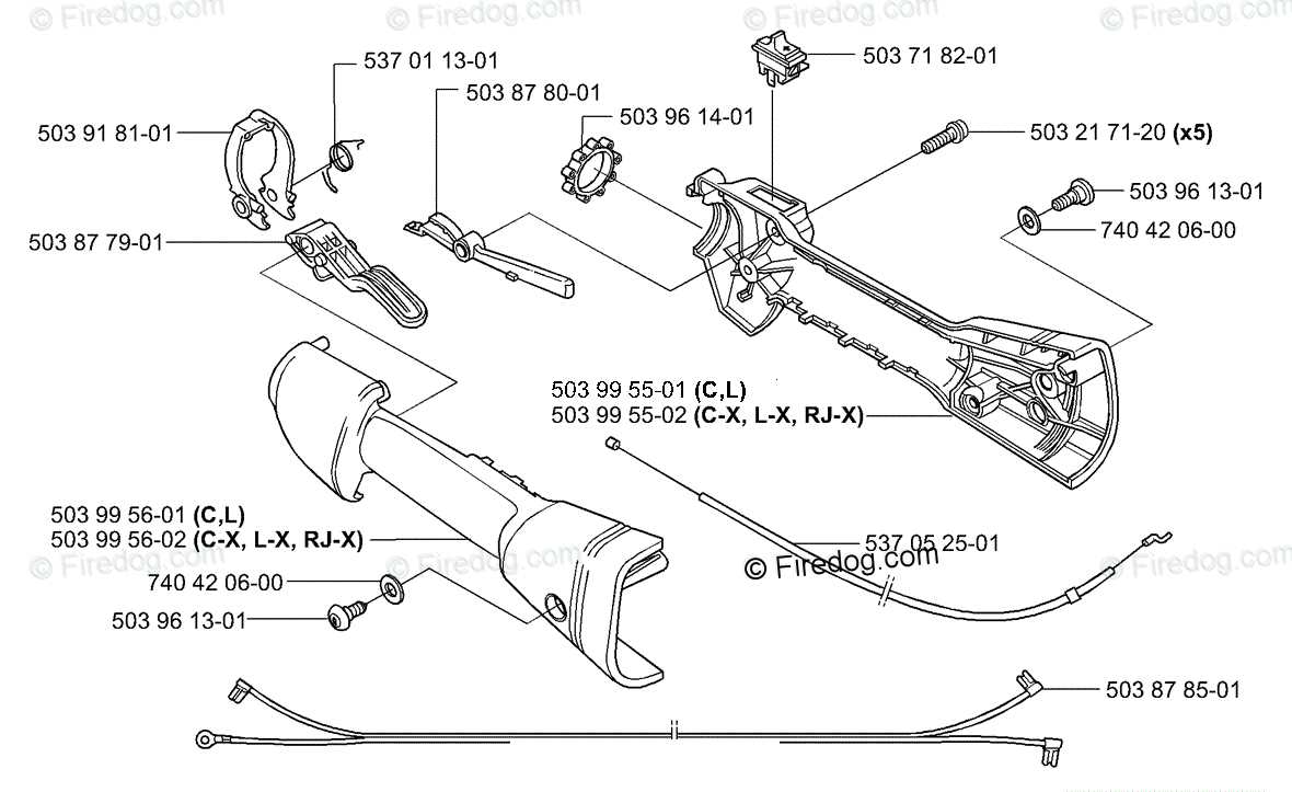 husqvarna 322l parts diagram