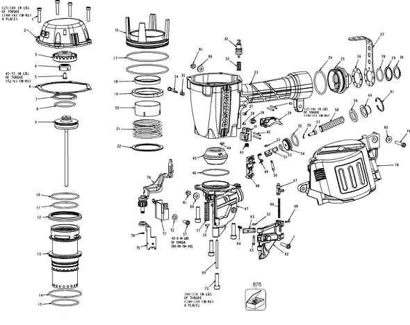 bostitch f28ww parts diagram