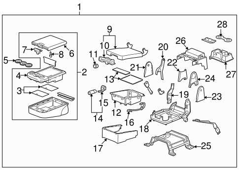 2011 chevy silverado parts diagram