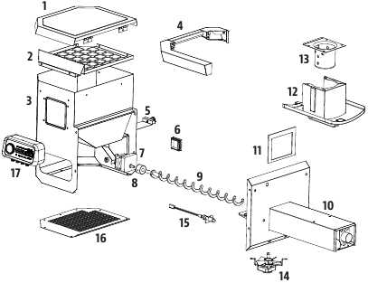 pit boss grill parts diagram