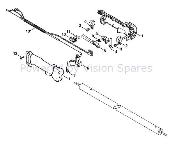 stihl bt 130 parts diagram