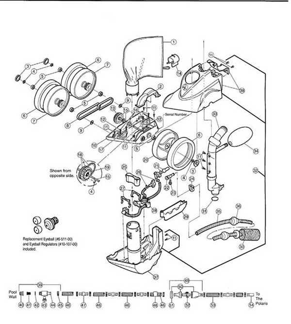 polaris p965iq parts diagram