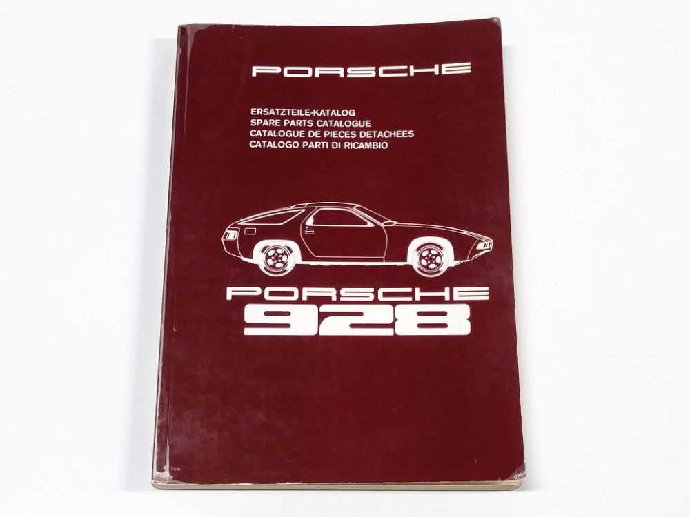 porsche 928 parts diagram