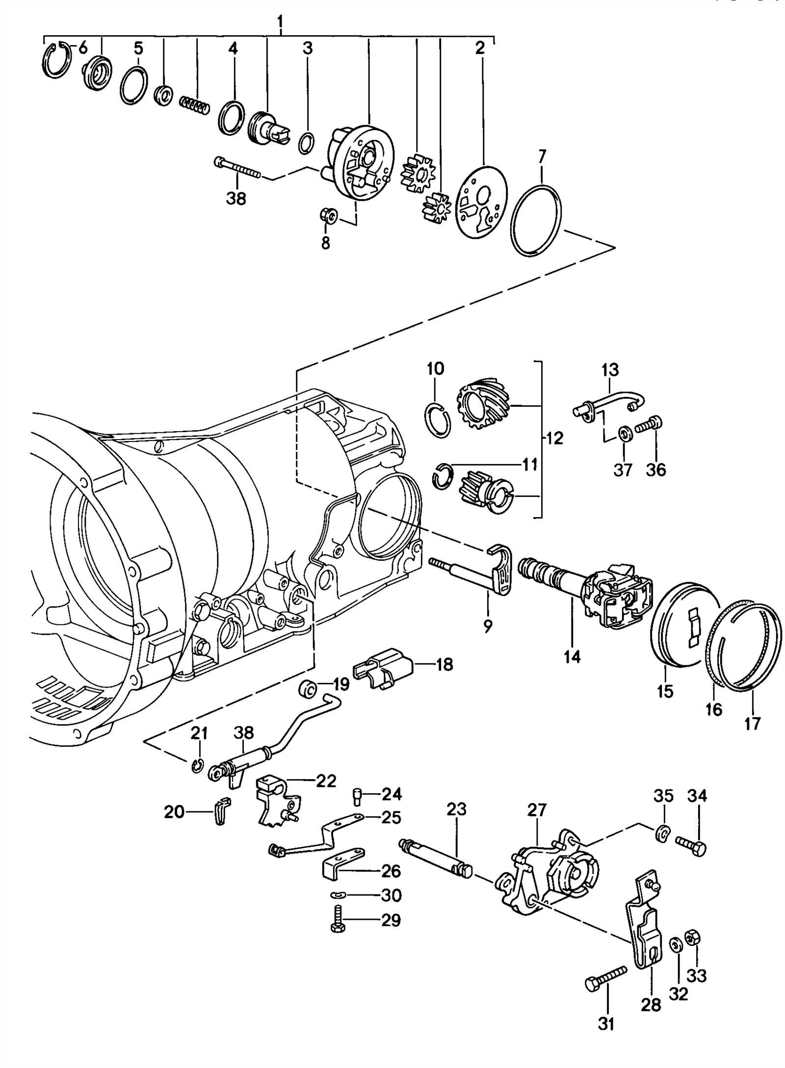 porsche 928 parts diagram